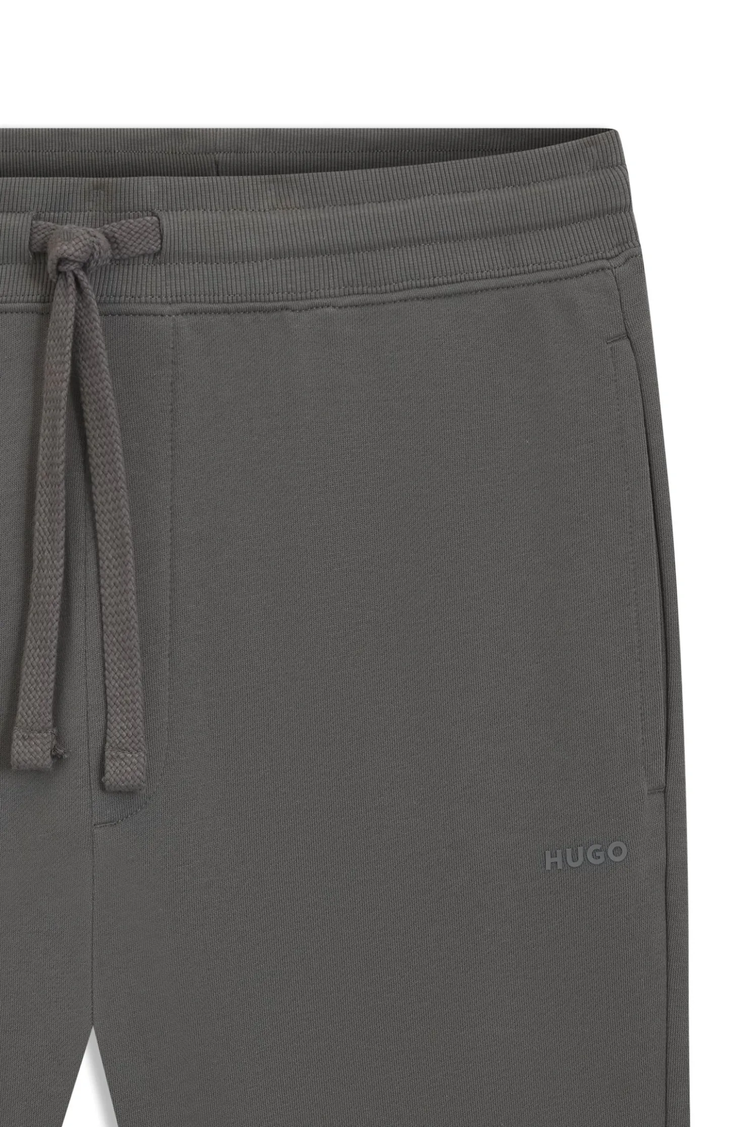 Casual-Hose aus Baumwolle mit elastischen Bündchen