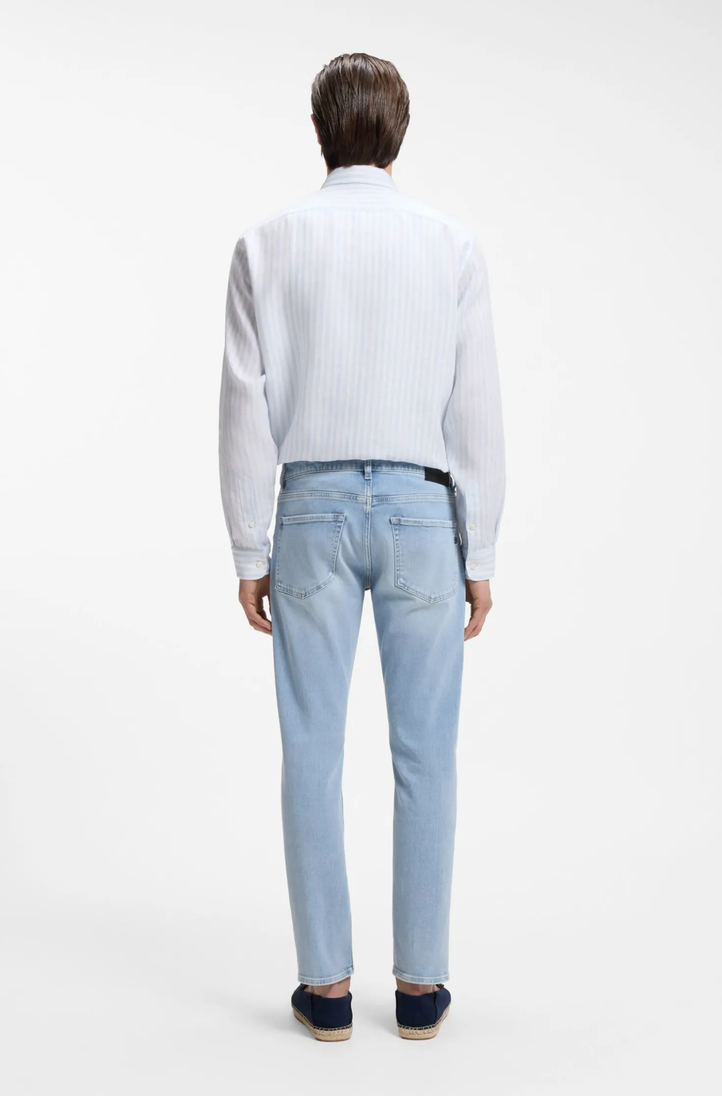 Delaware Slim-Fit Jeans aus blauem Denim