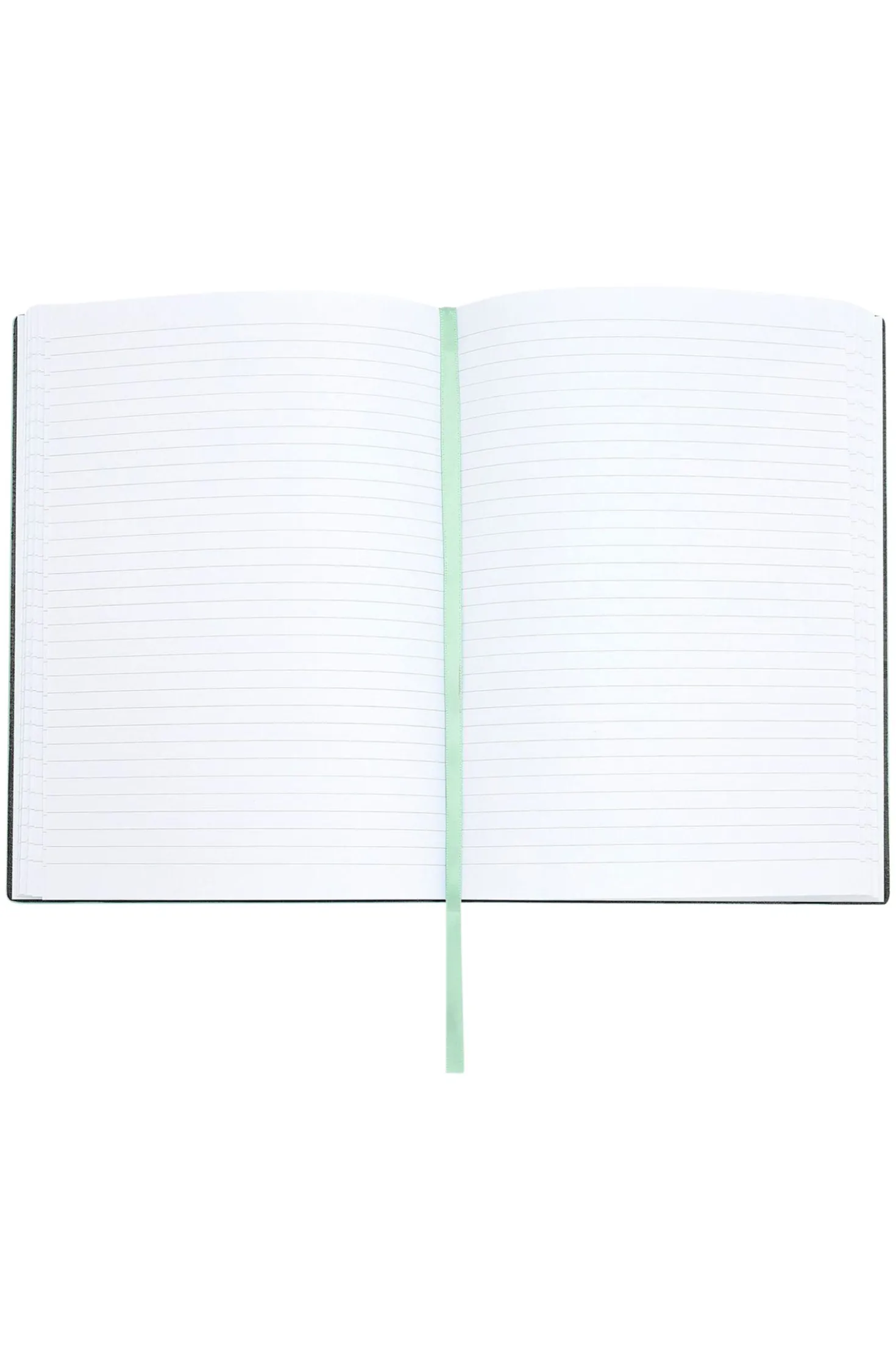 DIN-A5-Notizbuch aus pastellgrünem Kunstleder