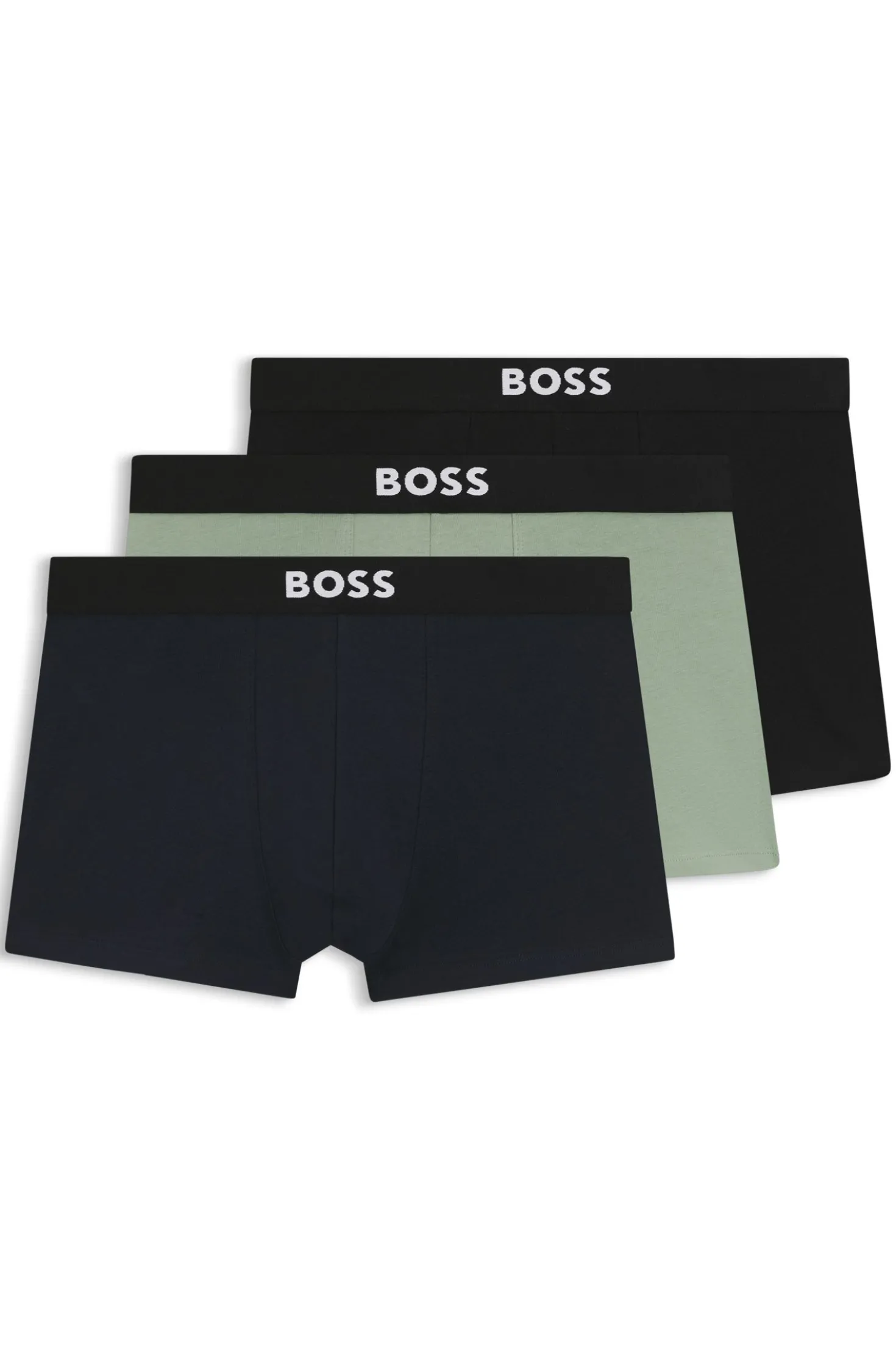 Dreierpack Boxershorts aus Stretch-Baumwolle