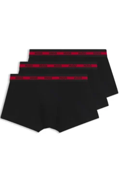 Dreierpack Boxershorts aus Stretch-Baumwolle mit Logo-Bund