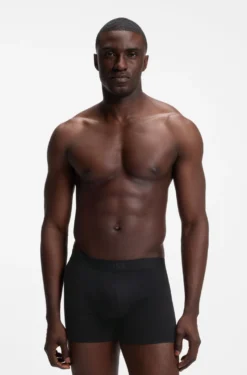 Dreierpack eng anliegende Boxershorts aus Stretch-Baumwolle