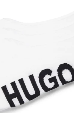 Dreierpack Füßlinge mit großen Logos