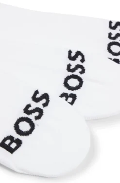 Dreierpack knöchellange Socken mit Kontrast-Logos