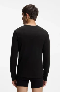 Dreierpack Longsleeves aus Baumwolle