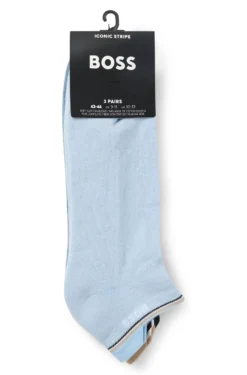 Dreierpack Sneakers-Socken mit plüschiger Sohle