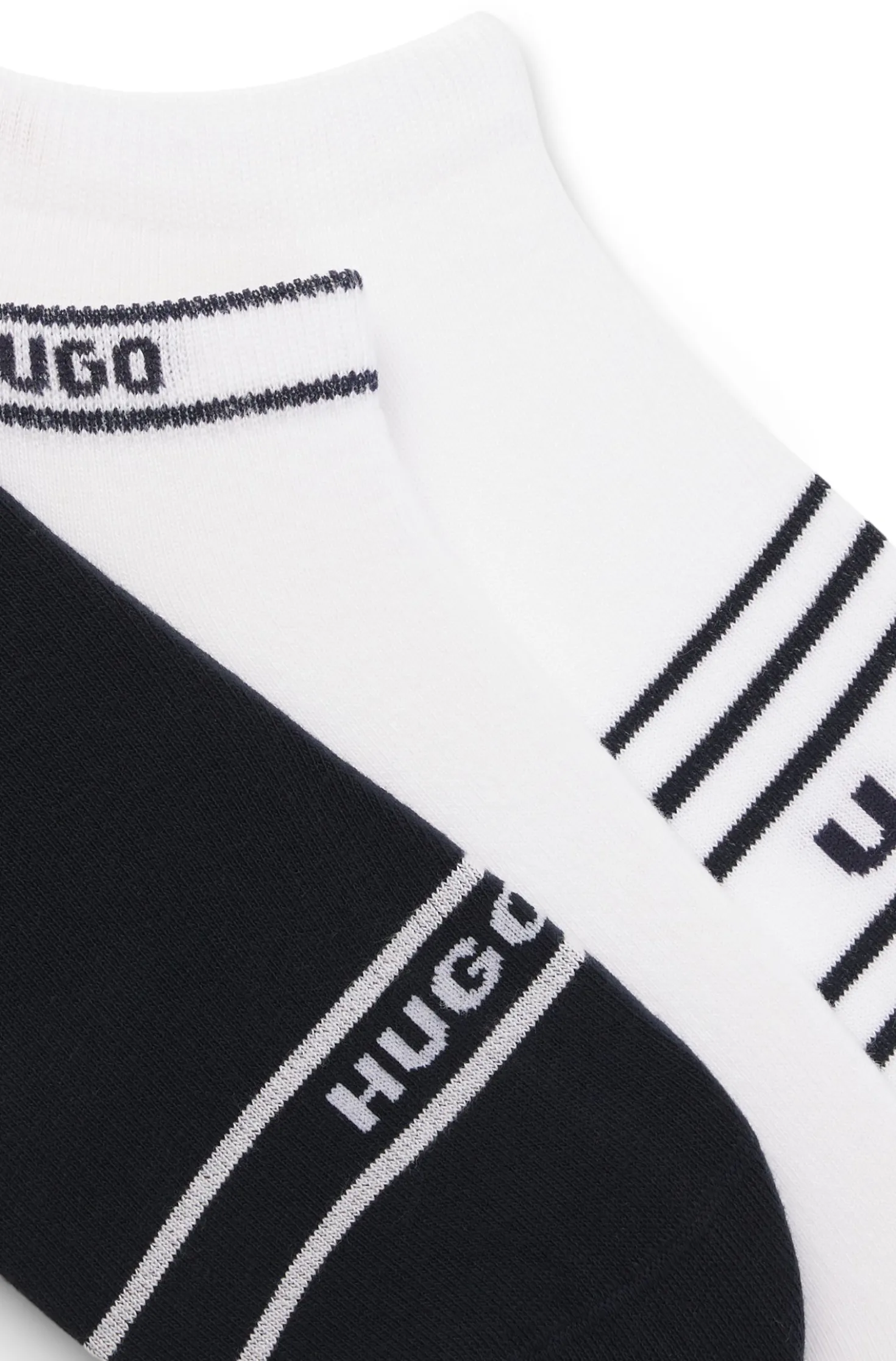 Dreierpack Sneakers-Socken mit Streifen-Details