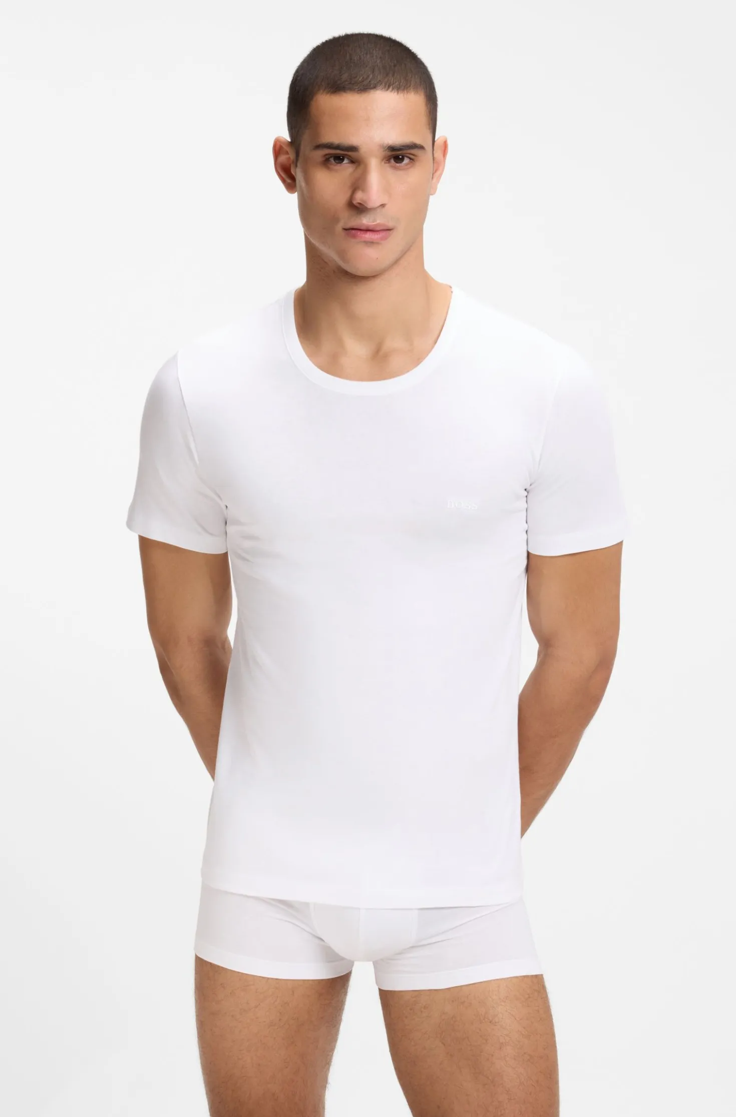 Dreierpack T-Shirts aus Baumwolle