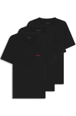 Dreierpack T-Shirts aus Baumwolle