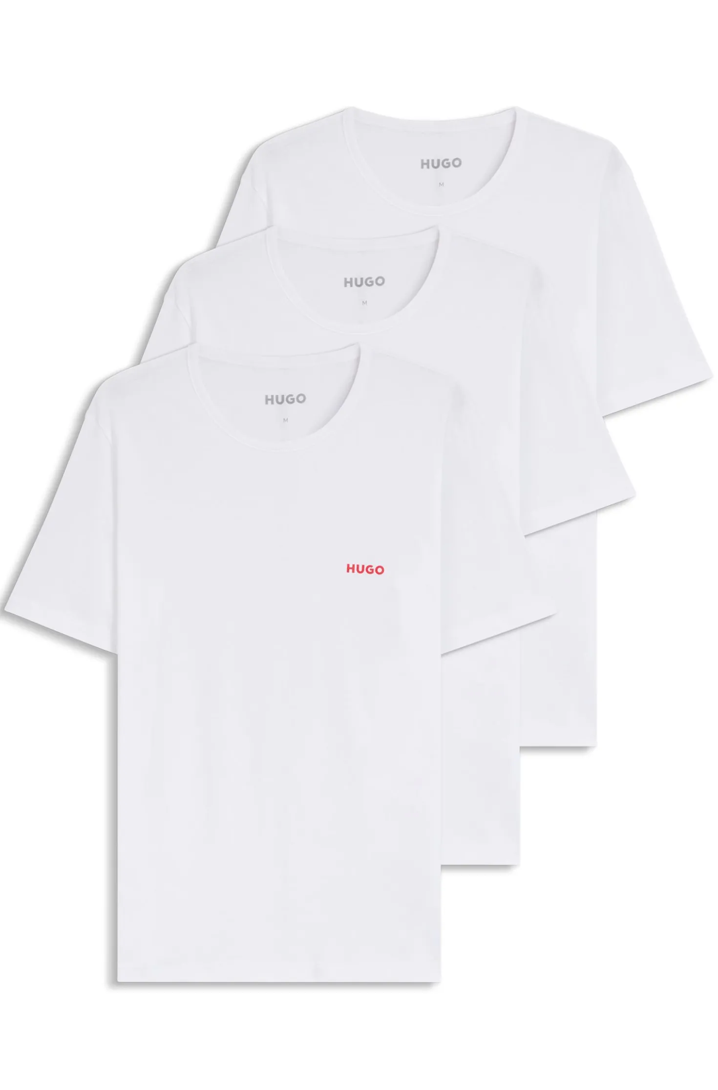 Dreierpack T-Shirts aus Baumwolle