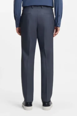 Dreiteiliger Slim-Fit Anzug mit Weste mit Reißverschluss