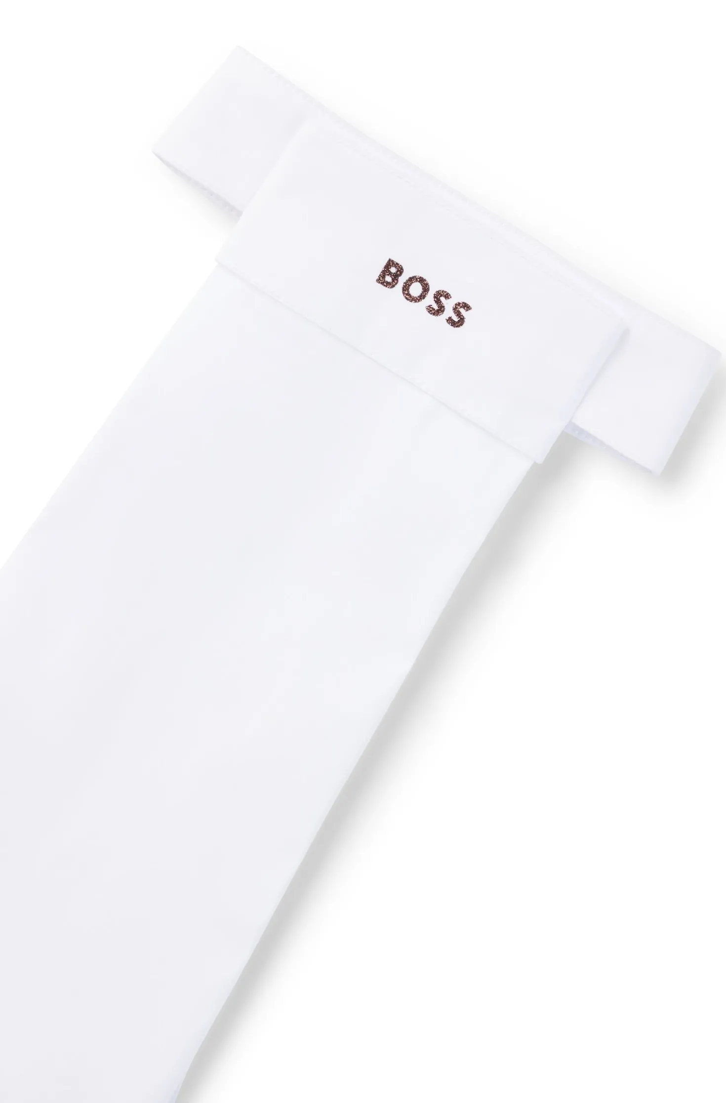 Einteiliges Reitsport-Plastron mit Glitzer-Logo