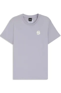 Equestrian T-Shirt aus Stretch-Baumwolle mit Double-B-Monogramm