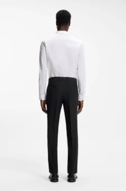 Extra Slim-Fit Hose aus Woll-Mix