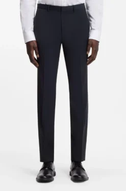 Extra Slim-Fit Hose aus Woll-Mix