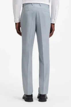 Extra Slim-Fit Popeline-Anzug aus Woll-Mix