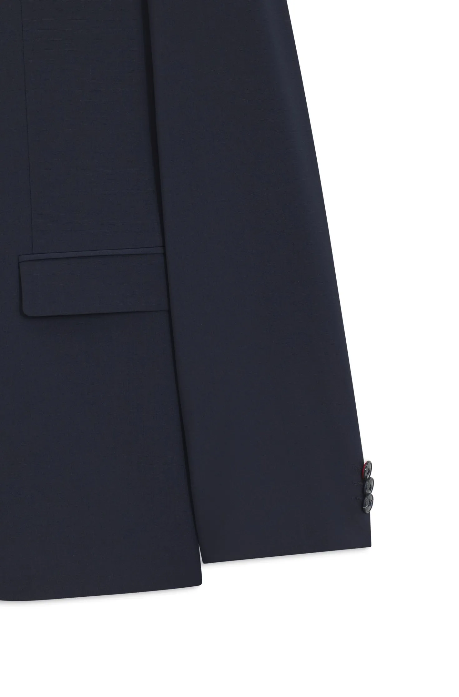 Extra Slim-Fit Zweiteiler aus Woll-Mix