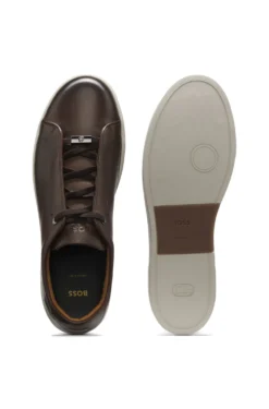 Gary Sneakers aus gebürstetem Leder