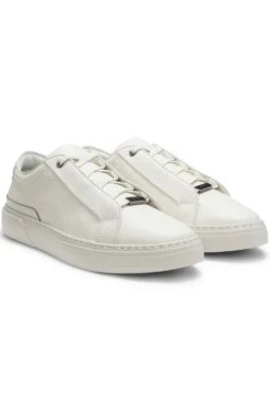 Gary Sneakers aus genarbtem Leder