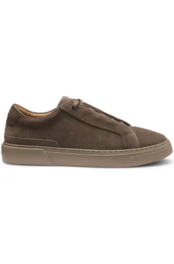 Gary Sneakers aus Veloursleder mit elastischem Schnürsystem