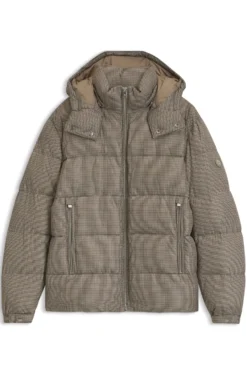 Gemusterte legere Jacke für modernes Layering