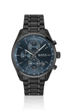 GRAND PRIX 44 Chronograph mit blauem Zifferblatt
