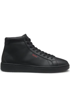 Hightop Sneakers aus Kunstleder