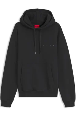 Hoodie aus Baumwolle mit Spaced-Out-Logo und Grafik auf dem Rücken