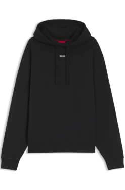 Hoodie aus Baumwoll-Terry mit Logo-Print