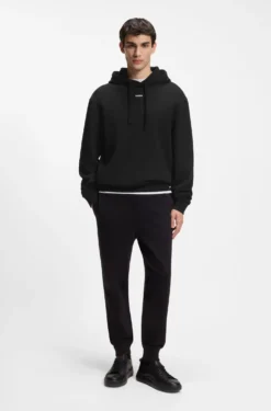Hoodie aus Baumwoll-Terry mit Logo-Print