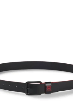 HUGO x RB Gürtel aus italienischem Leder mit Stier-Motiv