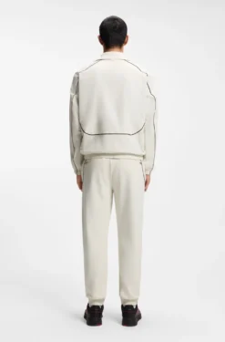 HUGO x RB Jacke mit Reißverschluss und Stier-Motiv