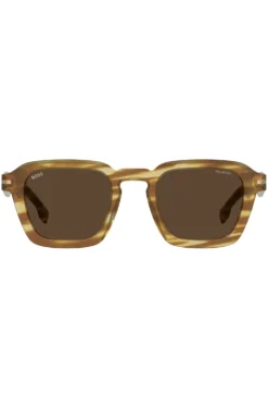 In Italien gefertigte Sonnenbrille aus gemustertem Acetat in limitierter Edition
