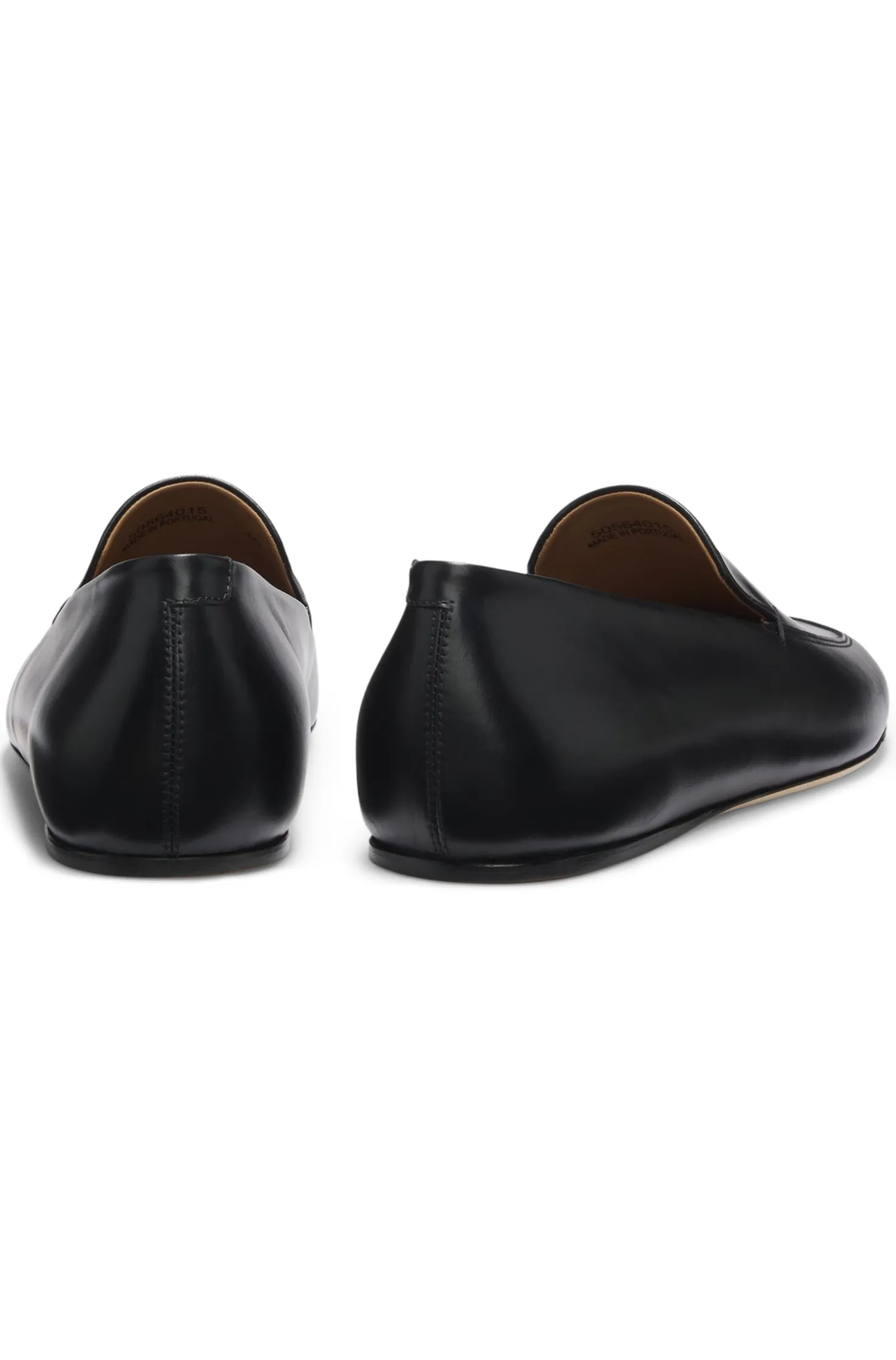 In Portugal gefertigte Leder-Loafer