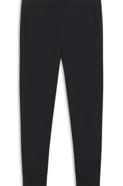 Jogginghose aus Baumwoll-Mix mit Logo-Stickerei
