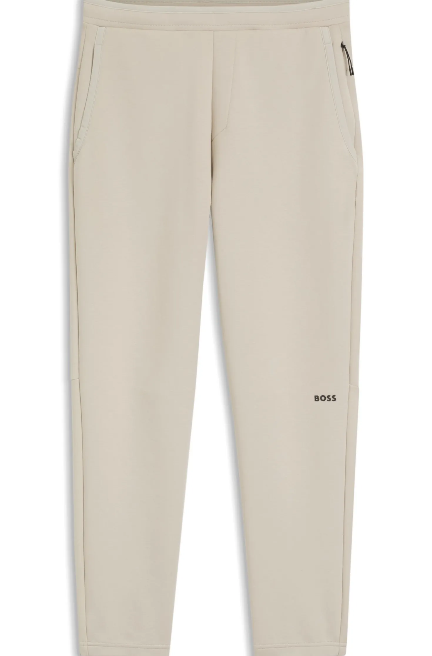 Jogginghose aus Baumwoll-Mix mit reflektierender Grafik
