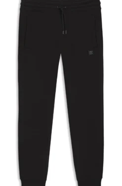 Jogginghose aus Baumwoll-Mix mit Stack-Logo
