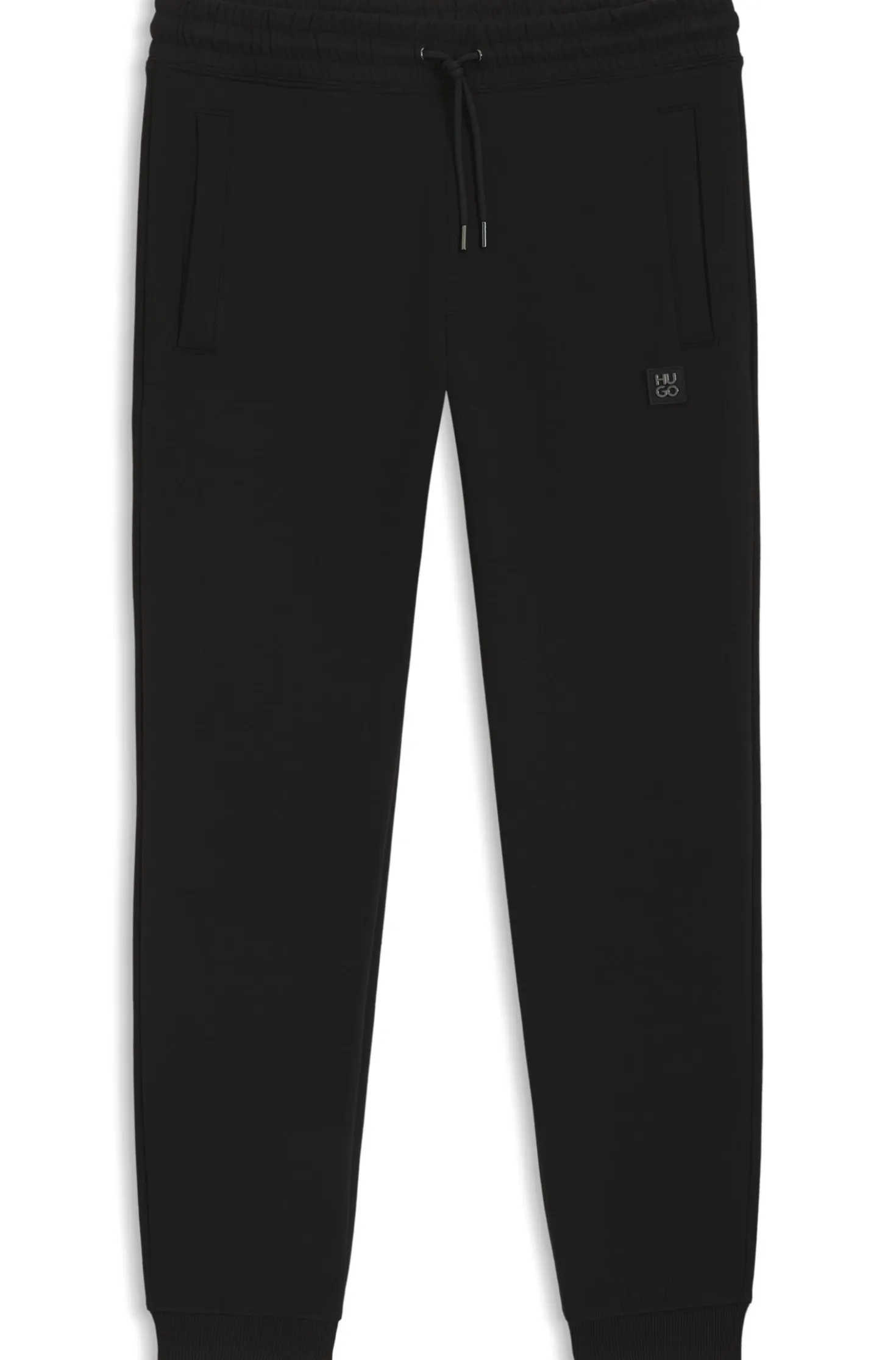 Jogginghose aus Baumwoll-Mix mit Stack-Logo