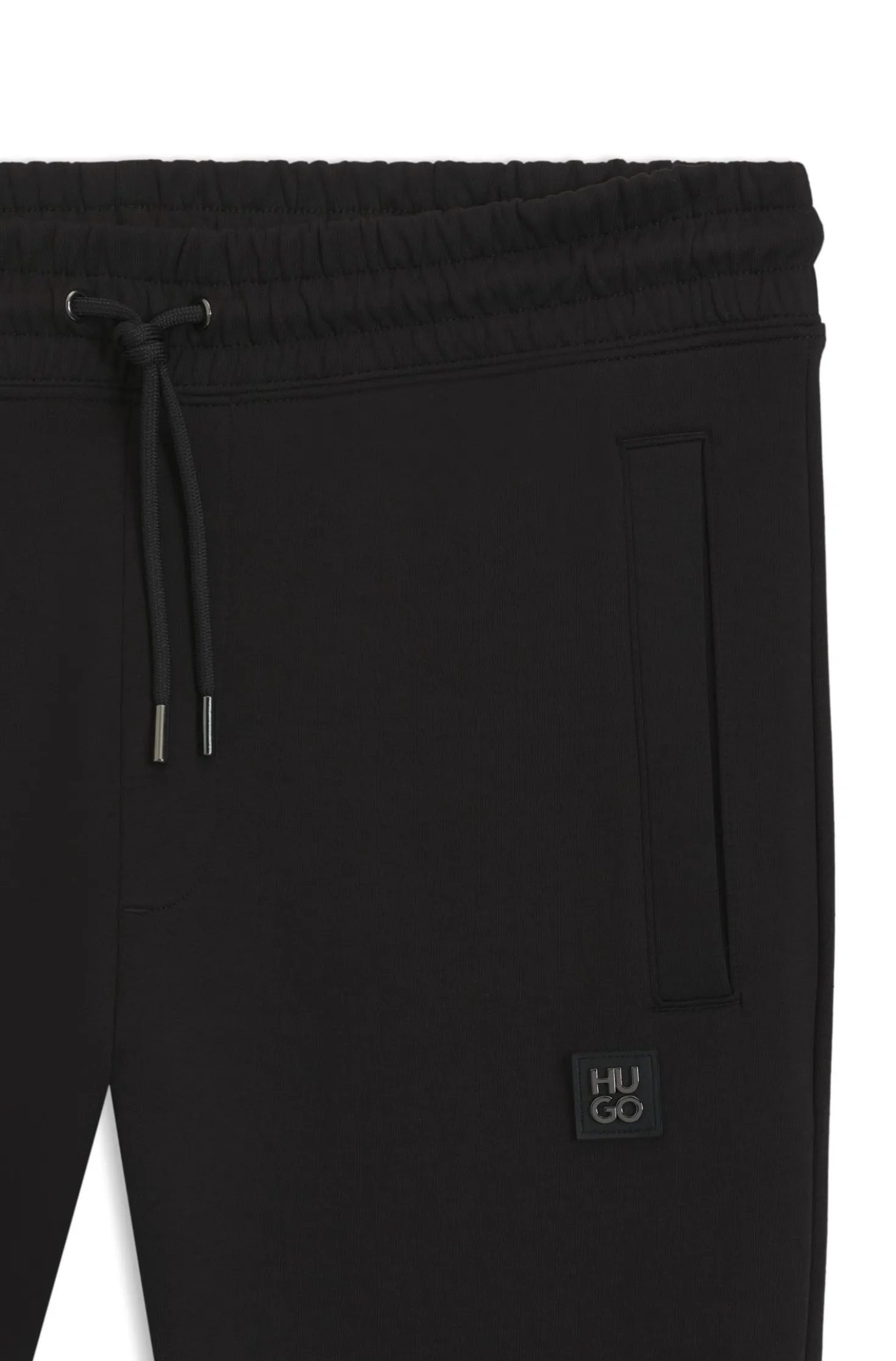 Jogginghose aus Baumwoll-Mix mit Stack-Logo
