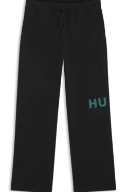Jogginghose aus Baumwoll-Terry mit Logo-Print