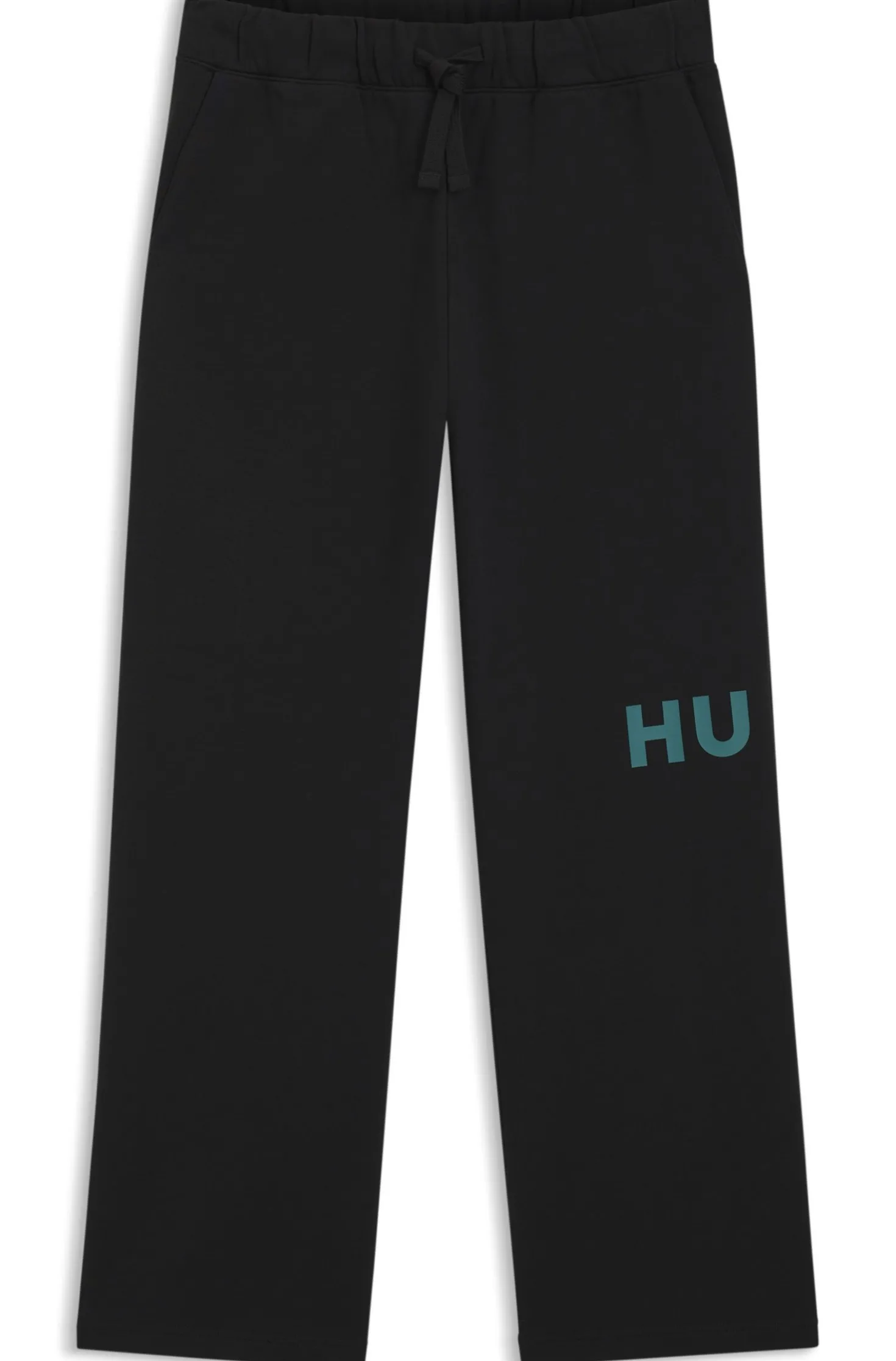 Jogginghose aus Baumwoll-Terry mit Logo-Print