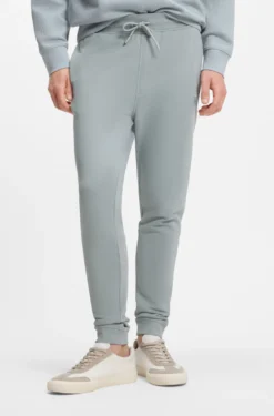 Jogginghose aus Baumwoll-Terry mit Logo-Aufnäher