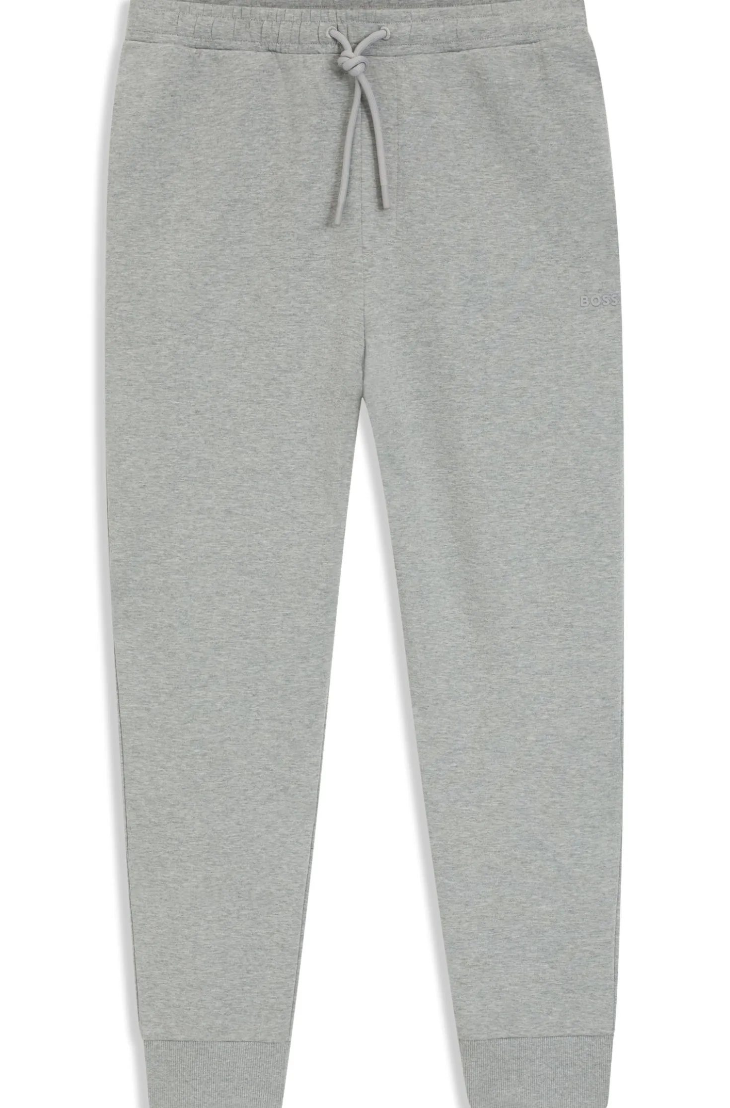 Jogginghose aus Stretch-Baumwolle mit Logo-Detail