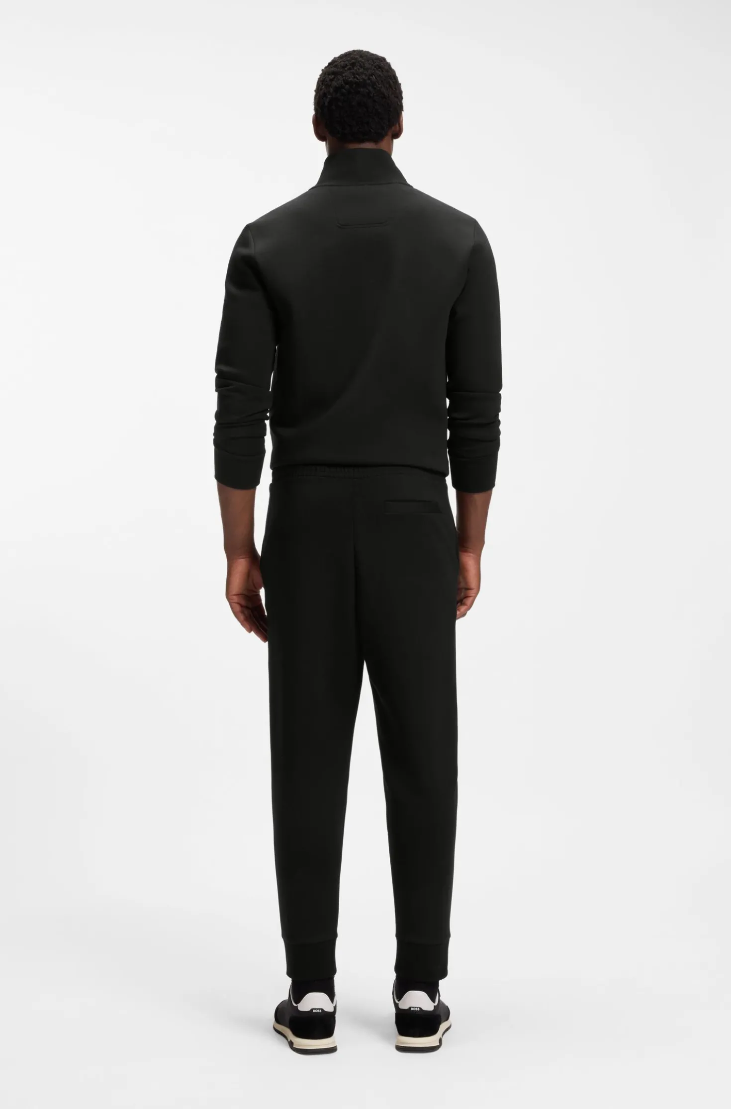 Jogginghose aus Stretch-Baumwolle mit Logo-Print