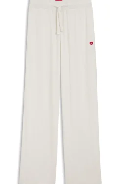 Jogginghose aus Stretch-Modal mit Herz-Logo