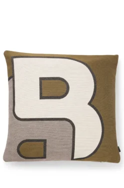 Kissenbezug mit Double-B-Monogramm