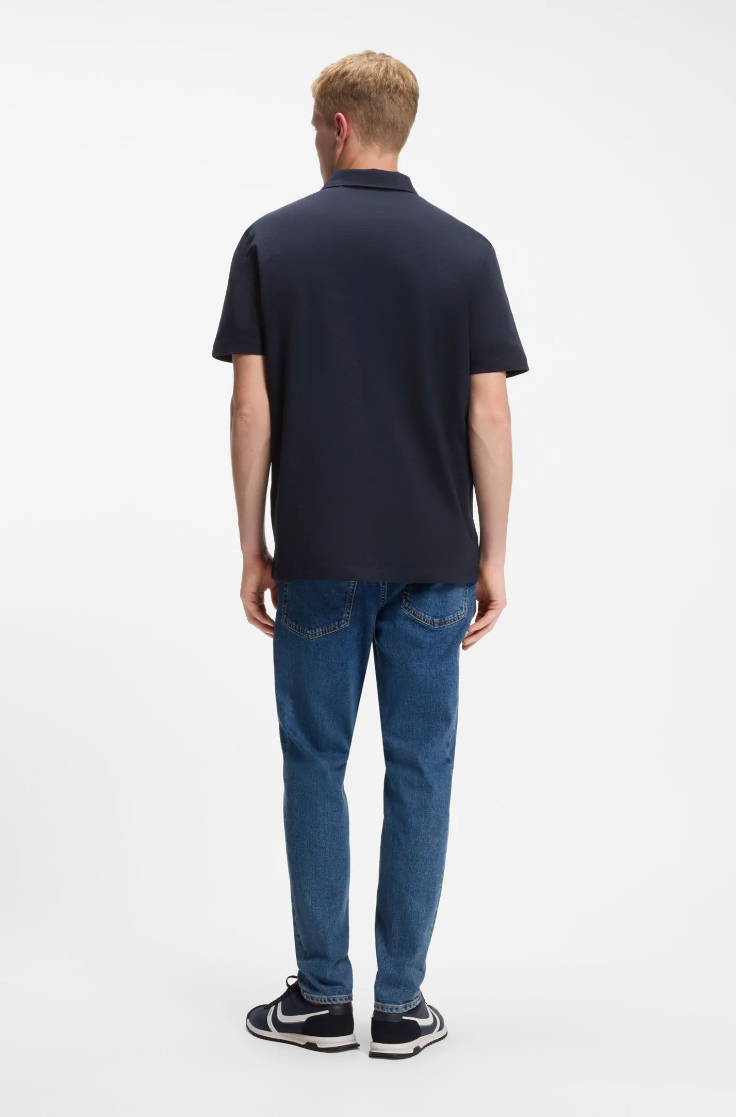 Klassisches Poloshirt aus Baumwolle mit Logo
