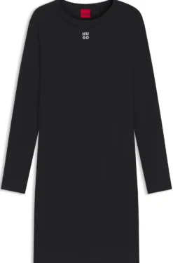 Kleid aus Stretch-Jersey mit Stack-Logo