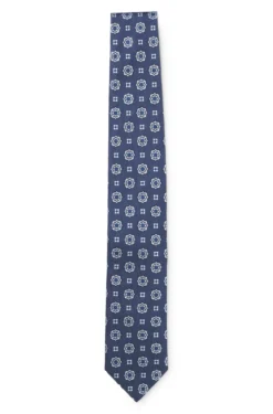 Krawatte aus Seiden-Mix mit Jacquard-Muster