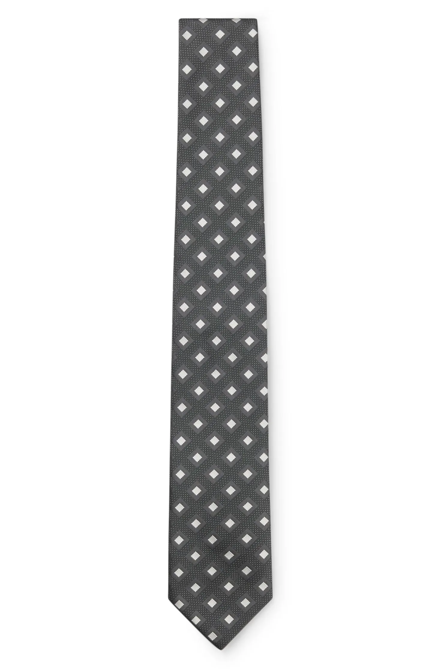Krawatte aus Seiden-Mix mit Jacquard-Muster